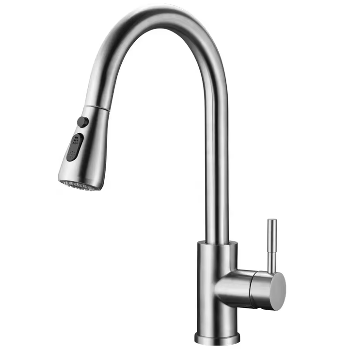 Pull Down Sprayer Kitchen Faucet