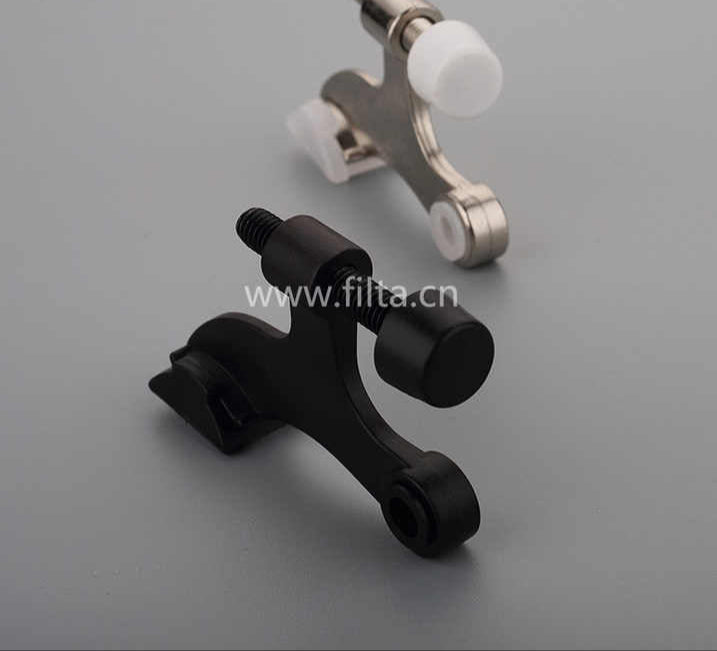 Wall Mounted Zinc Alloy Under Door Draft Stopper