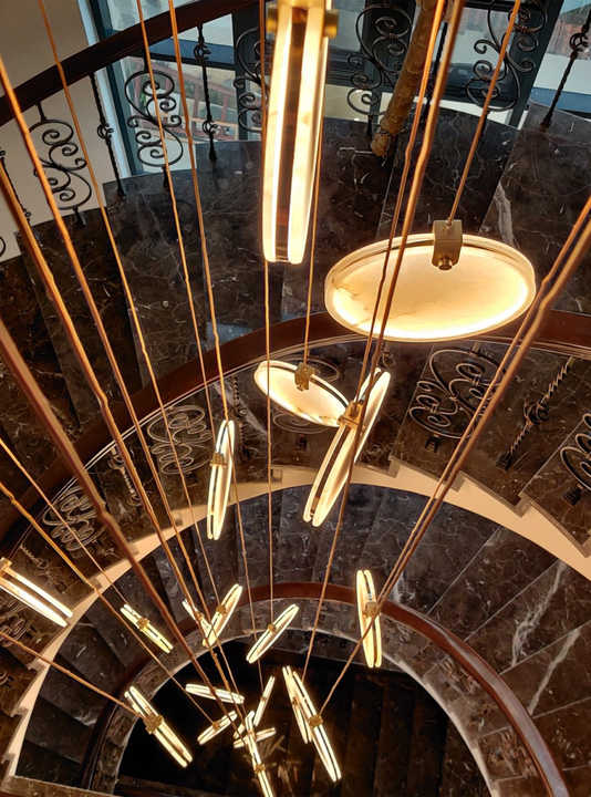 Modern Marble Chandelier Lamp