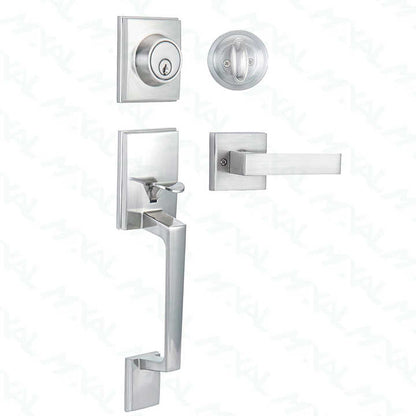 Zinc Alloy Grip Handle Set Door